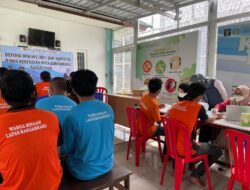 213 Warga Binaan Ikuti VCT Mobile, Lapas Banjarbaru Bersinergi dengan Dinkes Banjarbaru dan Puskesmas Cempaka