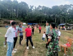 Babinsa Koramil Tangse Jalin Komsos dengan Tokoh Pemuda di Desa Paya Guci