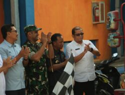 Dandim 1404/Pinrang Bersama Wapinca Bulog Dan Forkopimda Lepas Penyaluran Bantuan Beras Untuk Masyarakat 