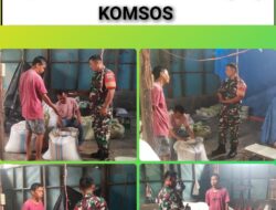 Babinsa Koramil 01/Pariaman Mempererat Hubungan Silahturahmi Bersama pemilik Kilang Padi di Wilayah Binaan Marunggi