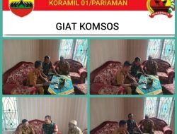 Jalin Kedekatan Babinsa Komsos Dengan Perangkat Desa