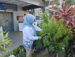Jaga Kebersihan Lingkungan, Rutan Selayar Gelar Kerja Bakti di Halaman Kantor