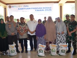 Dandim 1405/Parepare Bersama Forkopimda Dampingi Launching Penyaluran Bantuan Pangan Beras