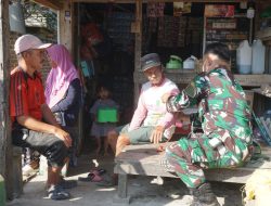 Tim Kesehatan Laksanakan Pemeriksaan Kesehatan Masyarakat di Lokasi TMMD