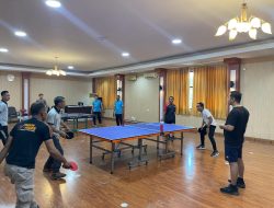 Rutan Palu Sabet Juara Tenis Meja di Hari Pengayoman ke-80 2025