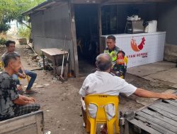 Melalui Komsos Babinsa Koramil 1405-01/Ujung Ciptakan Keakraban Dengan Warga Binaan