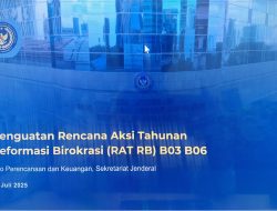 Lanjutkan Reformasi Birokrasi, Rutan Semarang Ikuti Penguatan Rencana Aksi Tahunan Reformasi Birokrasi (RAT RB) B03 dan B06 Melalui Zoom