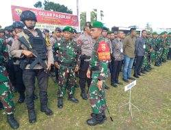 Dansub Satgas Bendungan Tekankan Kita tidak boleh Under Estimate Selama Kunker Wapres RI