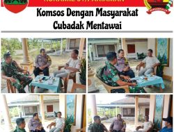 Terus Jaga Hubungan Baik, Babinsa Laksanakan Komsos Dengan Warga Binaan