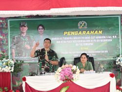 Berkunjung Ke Kodim 1415/Selayar Danrem 141/Tp Sapa Seluruh Prajurit dan Berikan Semangat dalam Menjalankan Tugas