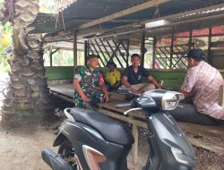 Terus Jaga Hubungan Dengan Baik, Babinsa Koramil 04/Beutong Melaksanakan Komunikasi sosial Terhadap Warganya