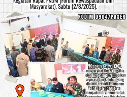 Pelda Said Ikuti Rapat FKDM Guna Tingkatkan Stabilitas Keamanan dan Ketertiban Kec. Long Ikis