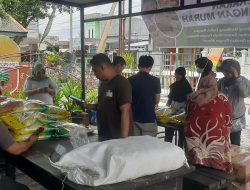 Kodim 1404/Pinrang Gelar Pasar Murah, Warga Antusias Belanja Kebutuhan Pokok