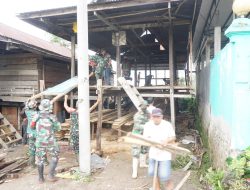 Pengerjaan Rumah Ibu Dara Rampung 100%, Satgas TMMD Ke-125 Wujudkan Hunian Layak