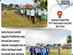 Dengan Semangat Nasionalisme, Serka Kamal Jadi Pelatih Paskibraka