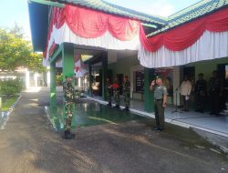 Kodim 0308/Pariaman Gelar Upacara Bendera, Tingkatkan Jiwa Nasionalisme Prajurit