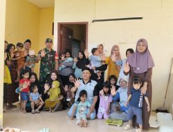 Peran Aktif Babinsa Koramil 1405-04/Soppeng Riaja Laksanakan Pendampingan Aksi Stop Stunting