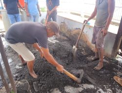 Warga Binaan Rutan Pelaihari Produksi Batako dari Limbah PLTU Asam-Asam