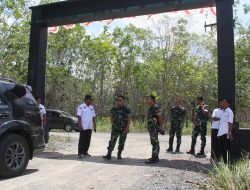 Tim Wasev Mabesad Tinjau Hasil TMMD ke-120 Kodim 1022/Tanah Bumbu