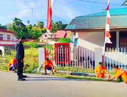 Dari Pulau Terluar, Lapas Wonreli Kibarkan Semangat Kebersihan Sambut HUT RI ke-80