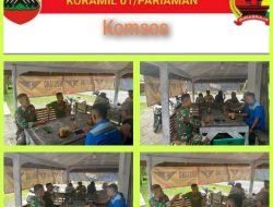 Babinsa Koramil 01/Pariaman Komsos Dengan Masyarakat Binaan