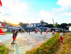 Semarak HUT RI ke-80: Lapas Wonreli dan Polsek Kisar Jalin Kebersamaan Lewat Voli Persahabatan