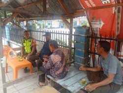 Melalui Komsos, Babinsa Tiro Imbau Warga Tertib Pelihara Ternak Demi Jaga Tanaman Padi