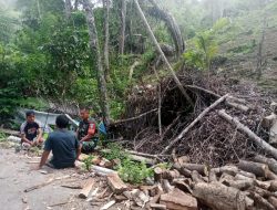 Babinsa Koramil 12/Labuhanhaji Timur Edukasi dan Sosialisasi Pencegahan Karhutla kepada Warga Desa Binaan