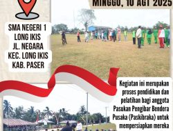 Dengan Semangat Nasionalisme, Serka Erfan Jadi Pelatih Paskibraka