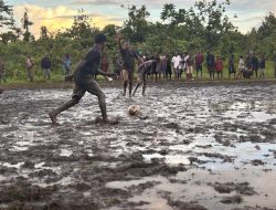 Sambut HUT RI Ke 80, Satgas Yonif 733/Masariku Gelar Turnamen Futsal di Jantung Papua, Satukan Anak Bangsa Lewat Olahraga