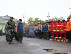 Libatkan 150 Personel,Kodim 0907/Tarakan Gelar Apel Pasukan Siaga Karhutla