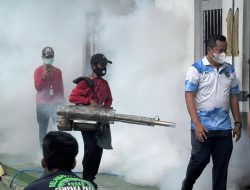 Cegah DBD, Lapas Banjarbaru Lakukan Fogging ke Seluruh Blok Warga Binaan