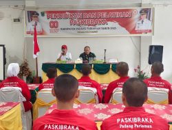 Komandan Kodim 0308/Pariaman Berikan Pembelajaran Aktif pada Pemusatan Diklat Capaska kabupaten Padang Pariaman Tahun 2025