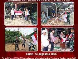 Bagikan 100 Helai Bendera Merah Putih
