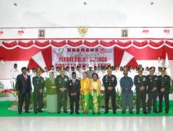 Dandim 1703/Deiyai Menghadiri Upacara Pengukuhan Paskibraka Tingkat Kabupaten Deiyai Tahun 2025