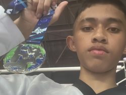 Putra Dandim 1404/Pinrang Raih Medali Perak Kejuaraan MBW Internasional Championship Malaysia