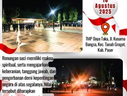 Apel Kehormatan Renungan Suci Berlangsung Secara Khidmat
