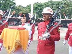 Kodim 1422 Maros Sukses Gelar Upacara Hut RI ke-80 di Lapangan Pallantikang