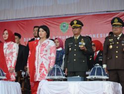Dandim 1405/Parepare Hadiri Upacara HUT ke-80 Republik Indonesia Dengan Penuh Khidmat