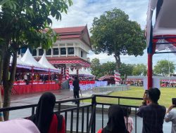 Rutan Palu Hadiri Undangan Upacara HUT RI Ke-80 Bersama Gubernur Sulteng dan Walikota Palu