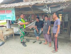 Babinsa Koramil 04 Beutong Jalin hubungan sosial yang baik,kepada masyarakat di wilayah Binaan nya