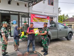 Jaga Stabilitas Pangan,Kodim 0907/Trk Gelar Gerakan Pangan Murah Diwilayah