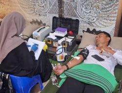 Wujud Nyata Pengabdian, Jajaran Rumah Tahanan Negara Kelas I Semarang Ikut Donor Darah di Kantor Wilayah Kementerian Hukum di Momen Kemerdekaan