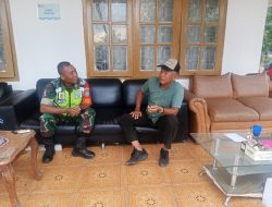 Babinsa Koramil 02/Seunagan Komsos Bersama Warga Binaan