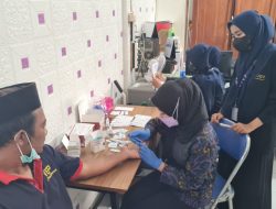 Lapas Ambarawa Bersama Puskesmas Ambarawa Lakukan VCT dan Pemeriksaan Kesehatan Kepada WBP