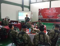 Kepala Desa Se Kab. Maros Retret Orientasi Bela Negara dan Disiplin di Brigif 3 Kostrad