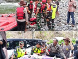 Anggota Koramil 17/Geumpang Turun Langsung Bantu Evakuasi Korban Tenggelam, Lima Santriwati Meninggal, Satu Masih Hilang