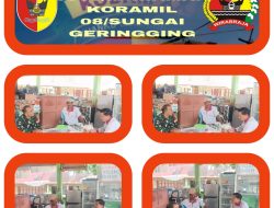 Babinsa Nagari Batu Gadang Sungai Geringging Gelar Komsos Dengan Warga Untuk Tingkatkan Kekompakan dan Keamanan Desa