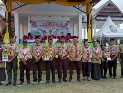 SMAN 1 Soppeng Raih Juara Umum Tingkat Penegak Perkemahan Kwarran Lalabata