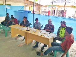 Batituud dan Babinsa Koramil 15/Tiro Kawal Ketat Pemilihan Geuchik Gampong Mampre Berjalan Kondusif